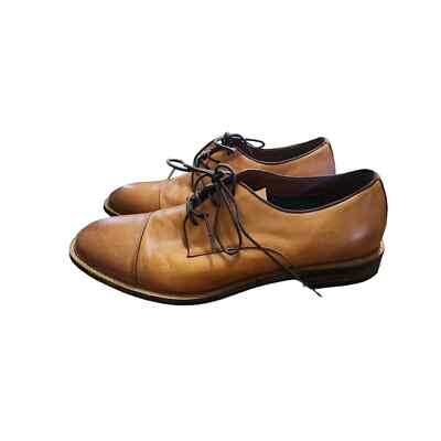 Vince Camuto Lamson Cap Toe Oxford, Brown Leather, Men\'s 13 M Vince Camuto Lamson Cap Toe Oxford, Brown Leather, Men main image 4