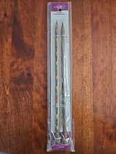 Knit Picks Straight Knitting Needles Harmony Wood US 11, 8.0mm 10"