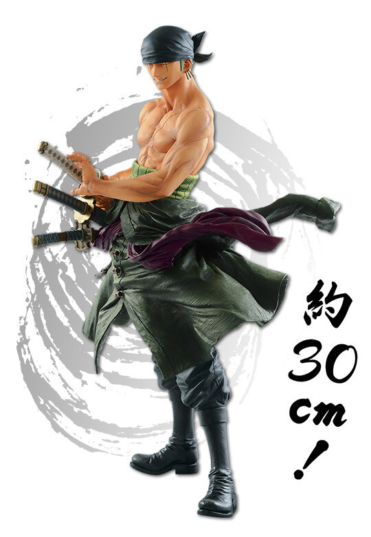 Japan Authentic One Piece Roronoa Zoro Figure 30cm Ichiban Kuji A