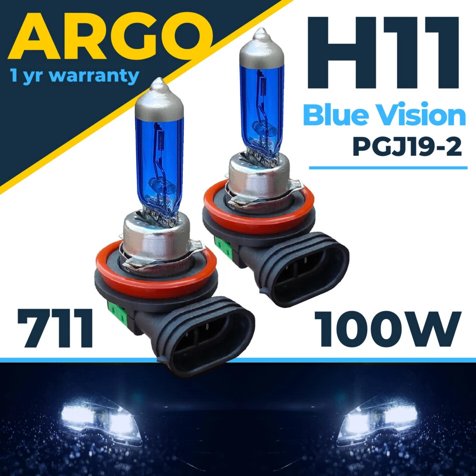 H11 blue sale headlights