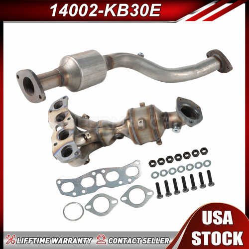 Catalytic Converter Set Fits 2008 2009 20102014 Nissan Rogue 2.5L