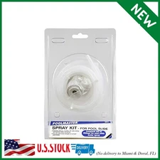 Swimming Pool Slide Spray Hose Tubing Parts Kit With Nozzles For Wet Water Slide