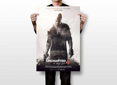 Poster Cartaz Jogo Uncharted 4 B - Pop Arte Poster - Pôster - Magazine Luiza