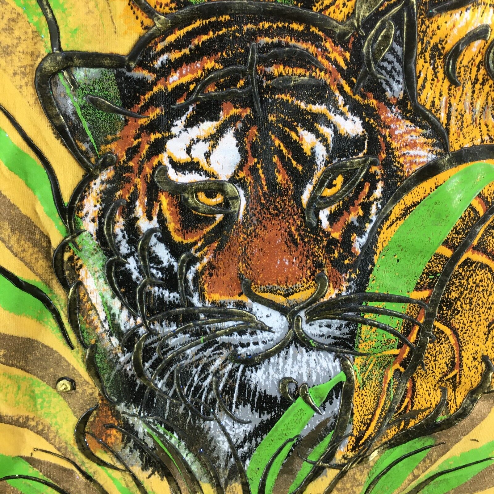 Vintage Wildlife Big Cats Lion Tiger Cheetah Paja… - image 11