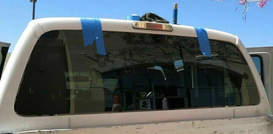 Fit 2008-2016 Ford F250 F350 Back Glass Power Ready Slider (Flush Fit) w/Heat - Image 4 of 4