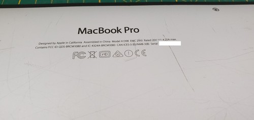 Apple MacBook Pro A1398 Retina 15" Mid 2015 i7 16GB DDR3 512GB SSD R9 M370X _2_2 - Bild 22 von 24