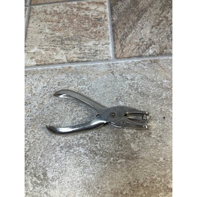Single Hole Punch Metal Craft Tool Small Portable