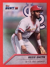 2016 Topps Bunt Platinum /99 Ozzie Smith #187 Cardinals - 10+ Items Ship FREE!