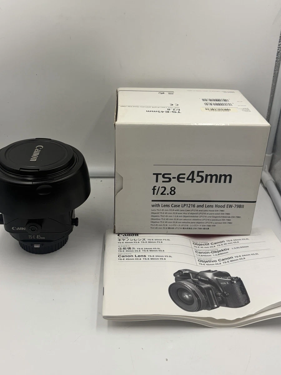Canon Tilt Shift 45mm Focal Camera Lenses for sale | eBay