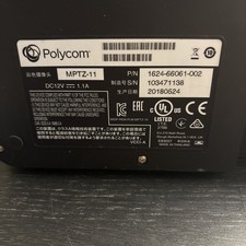 Polycom MPTZ-11 Video Conference Camera 1624-66061-002