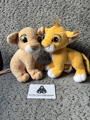 Simba und Nala König der Löwen Magnet Küssend Mattel 1993 Vintage