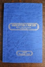 Vintage JOHN LUPTON & SON 1957 Trade Catalogue Wines Champagne Havana Cigars