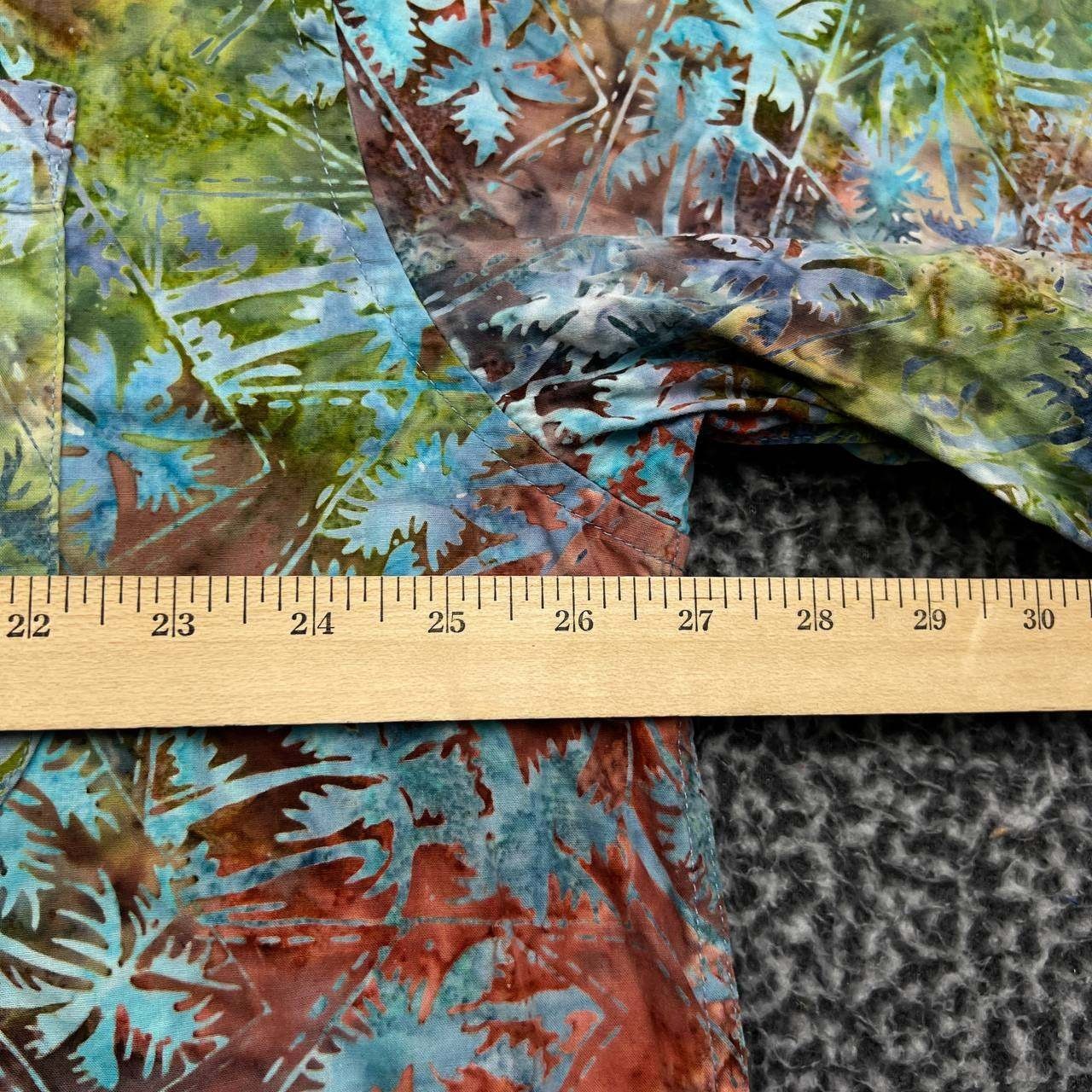 Basic Options Button Up Shirt Men Extra Large Sho… - image 4