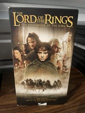 The Lord of the Rings Fellowship of the Ring 2002 VHS