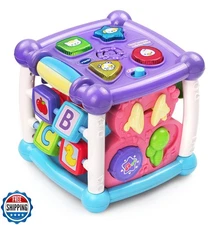 VTech Busy Learners Activity Cube, Purple