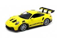 Welly 24122 Porsche 911 GT3 Rs (992) Gelb MaßStab 1:24 Modellauto