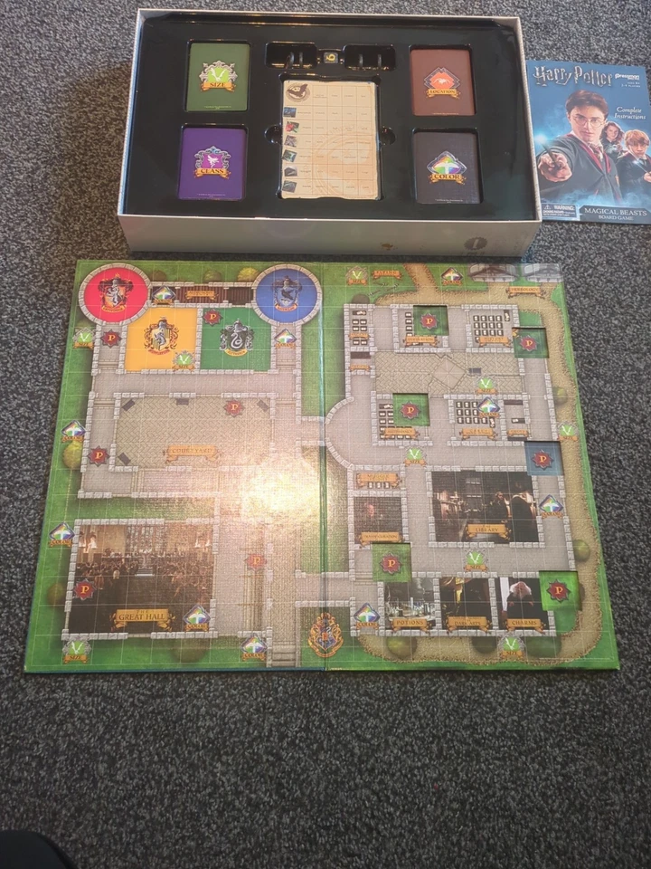 Harry Potter Magical Beasts Board Game for 2-4 Players - Image 4 of 4