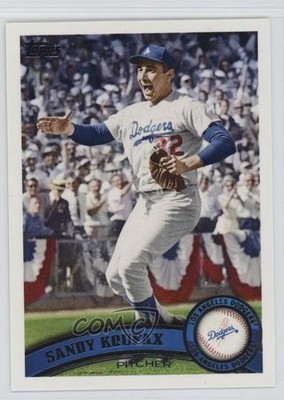 2011 Topps Update SP Legend Variation Sandy Koufax #US140 HOF g5e