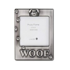 Memorial Dog Photo Picture Tabletop Frame Woof Frame-Dog Photo Gift