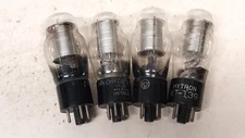 Four Tested 0D3 150 Volt VR Voltage Regulator / Old Vintage Ham Radio Tube Amp