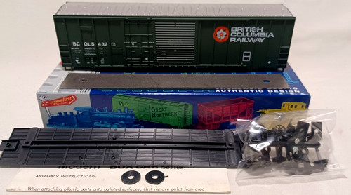 Combo puerta caja coche #5437 escala HO ROUNDHOUSE 1936 BRITISH COLUMBIA 50' nuevo kit | Zustand: New