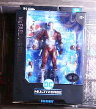 MCFARLANE DC UNIVERSE COLLECTORS EDITION PLATINUM CHASE DC CLASSIC DEADSHOT
