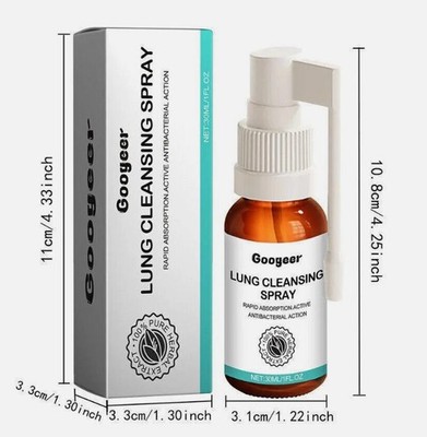 New Lung Cleansing Spray Googeer Medilisk Herbal Lung Body Cleansing Spray