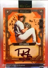 Pete Hansen - 2023 Wild Card 5 Card Draw #5CDCL-61 Autograph Orange 2/5Cardinals