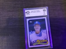 Randy Johnson 1989 Traded #57T, Graded 10