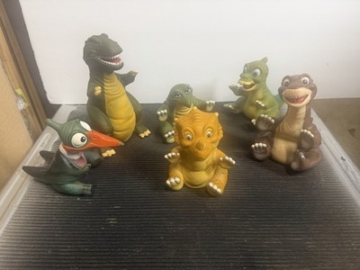 1988 Land Before Time 6 Hand Puppets 