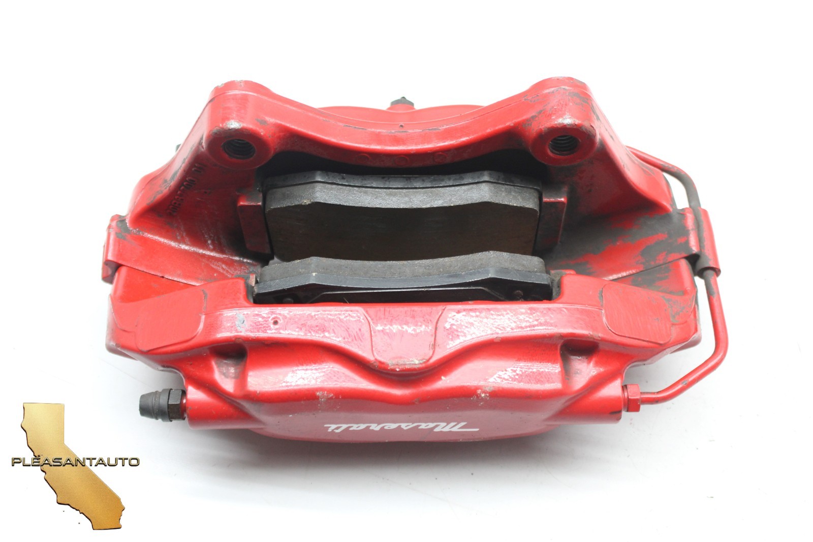 14-21 Maserati Quattro Ghibli Rear Sport Brembo Brake Caliper Set Red OEM