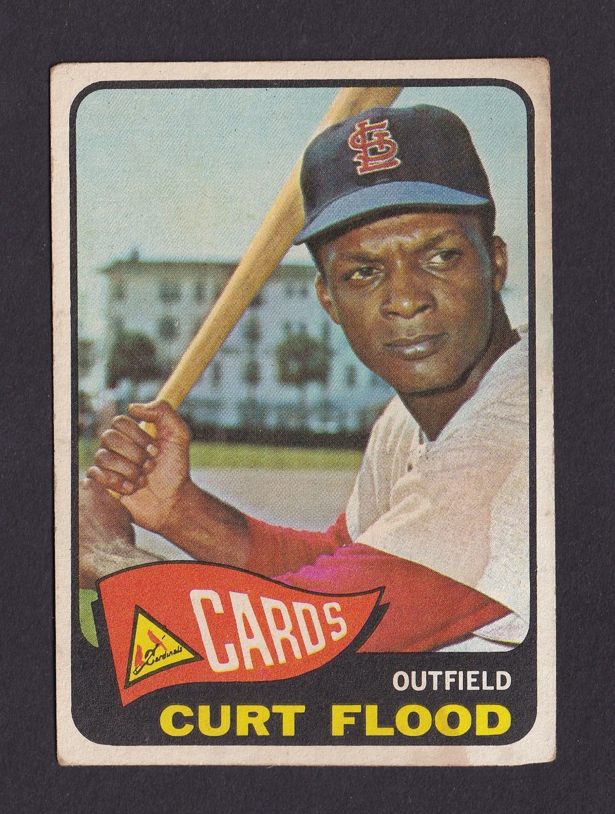 1965 Topps Curt Flood #415 St Louis Cardinals