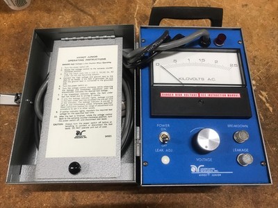 ASSOCIATED RESEARCH TESTER PORTABLE HYPOT JUNIOR 411A 115VAC