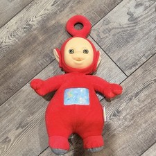 Toys R Us Geoffrey Inc Plush Red Teletubbies Po VTG 15 2002 Talking Works