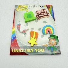 Crocs Lucky Charms Kibbutz Limited Edition Shoe Charms 5 Pack New
