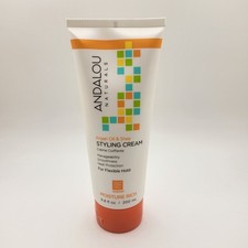Andalou Naturals Moisture Rich STYLING CREAM Argan Oil  Shea 6.8 oz