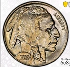 1935 Buffalo Nickel MS65+ PCGS Gold Shield