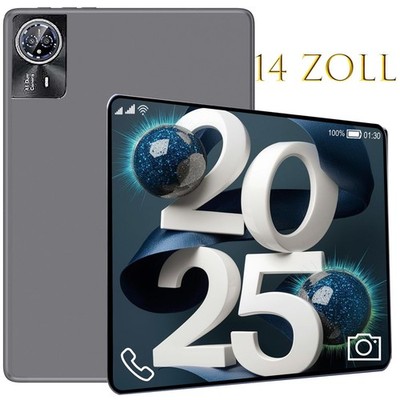 2024Neu 14 Zoll PAD Tablet Android 15 24GB RAM+256GB 8580mAh PC 13MP+8MP 5G WiFi