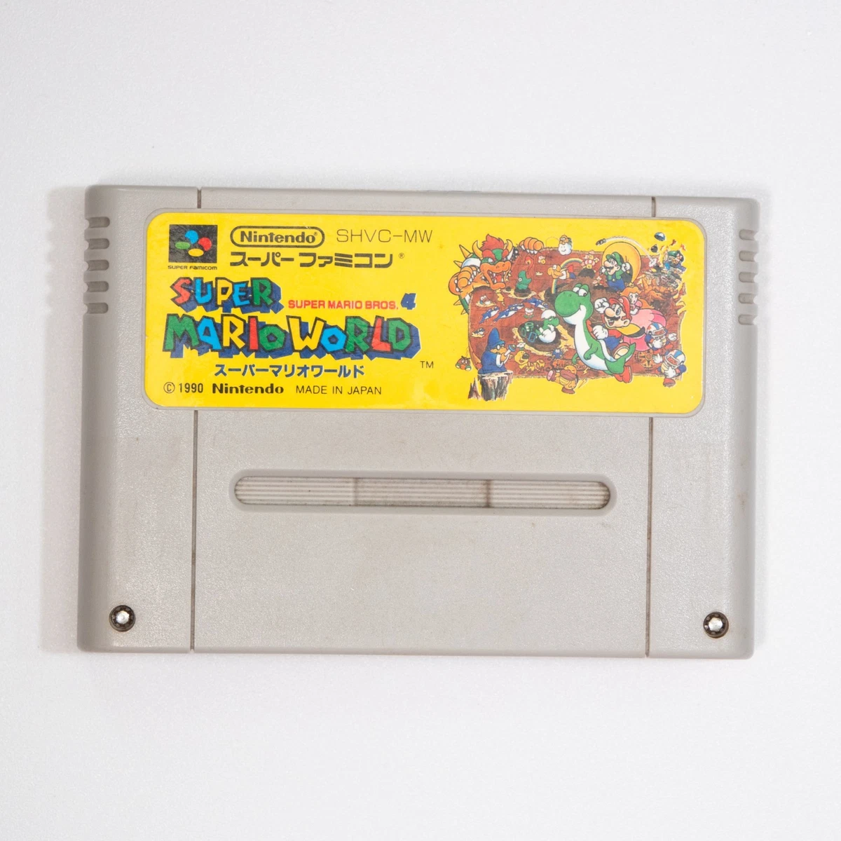 Nintendo SNES NTSC-J (Japan) Super Mario World Video Games for