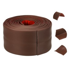 Wall Corner Protector, 2.4 in x 10 ft Peel and Stick Molding Trim, Coffee