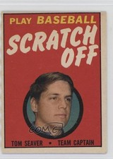 1970 Topps Scratch Off Unscratched Tom Seaver HOF 7uo
