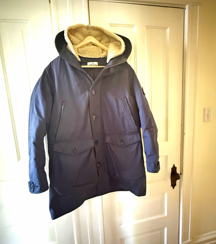 RARE Stone Island David TC Men’s Down Insulated Hooded Parka Jacket XL