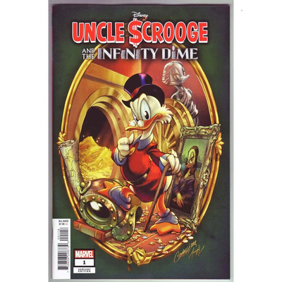 #ad Uncle Scrooge and the Infinity Dime: #1 J Scott Campbell 1:50 2024 $52.99