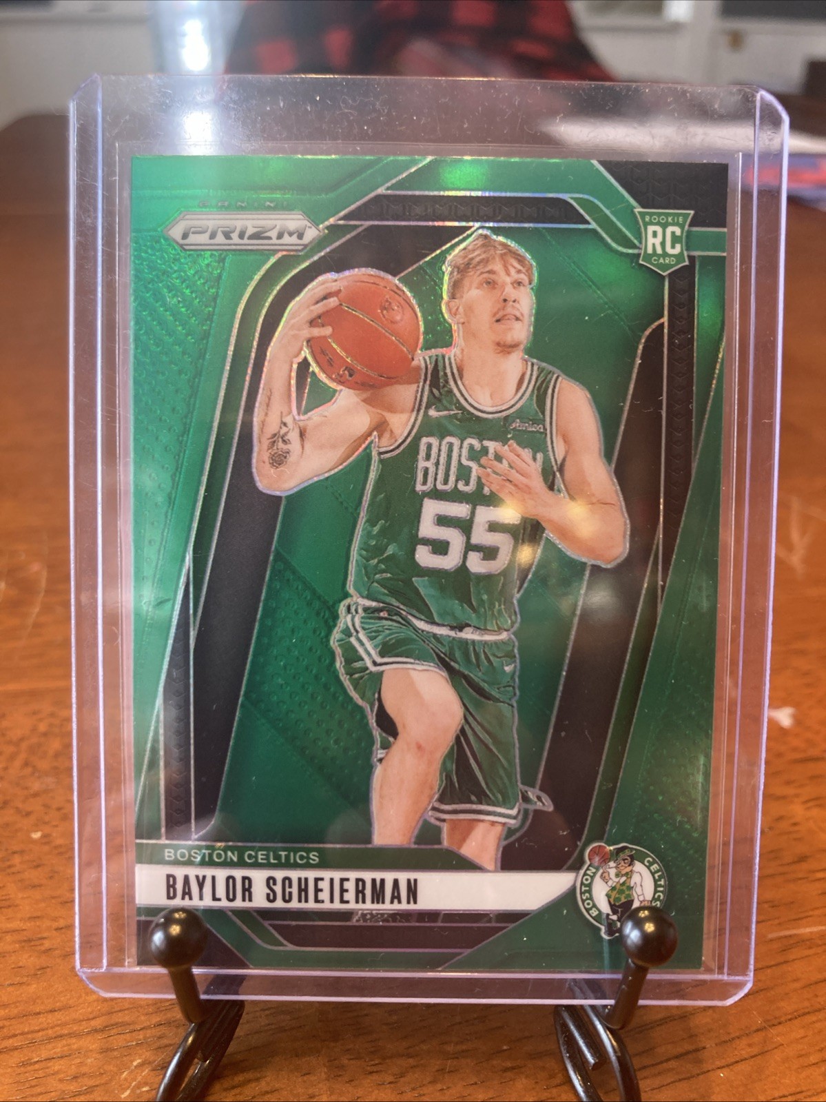 2024-25 Panini Prizm Baylor Scheierman #236 Green Prizm Rookie Color Match 🔥
