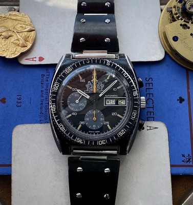 1974 Lemania Chronograph 5012 Philip Morris McLaren F1 team watch