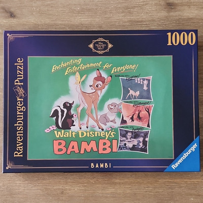 Ravensburger Disney Treasures From the Vault Bambi 1000 Pc Puzzle