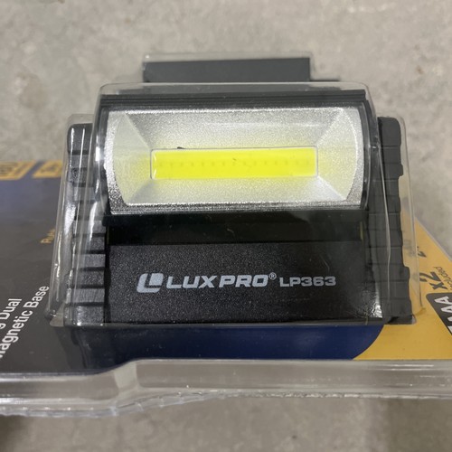 LUXPRO 180 Lumen LED Pivot Work Light 2-Pack LP363, 6 AAA Batteries Included - Picture 3 of 6
