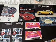 Lot Of 8 Vintage Chevrolet Accessories Brochure Vintage Chevrolet Brochures Lot Of 8 Vintage Chevrolet Accessories Brochure Vintage Chevrolet Brochures