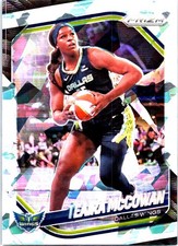 2025 Panini Prizm WNBA #48 Teaira McCowan Ice Prizms