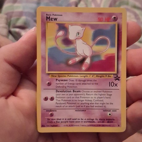 Mew 8 Promo Wizards Black Star Promos Pokemon